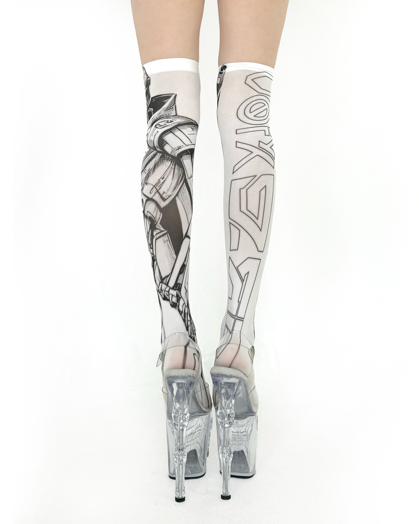 ANDROID + LOΛERS [MACHINE x AI LOΛE OVER KNEE HIGH SERIES]