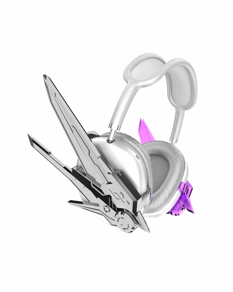RAZOR WINGS AIRPODS MAX COVER 3D DIGITAL FILE