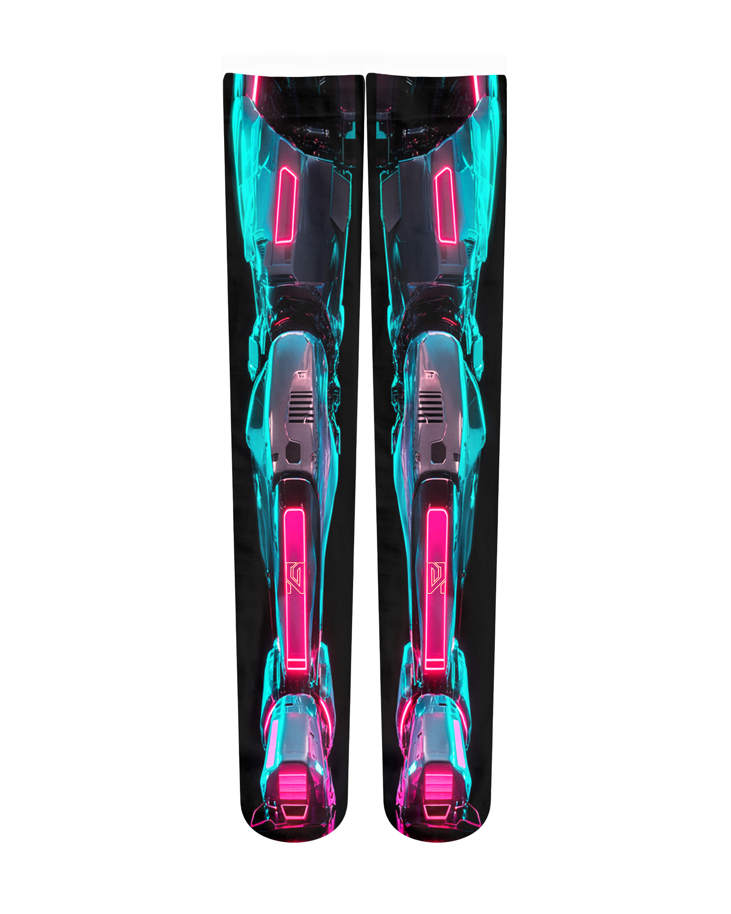 VIRTUAL LEG [TECHNO DIVE + AI + MACHINE] OVER KNEE HIGH