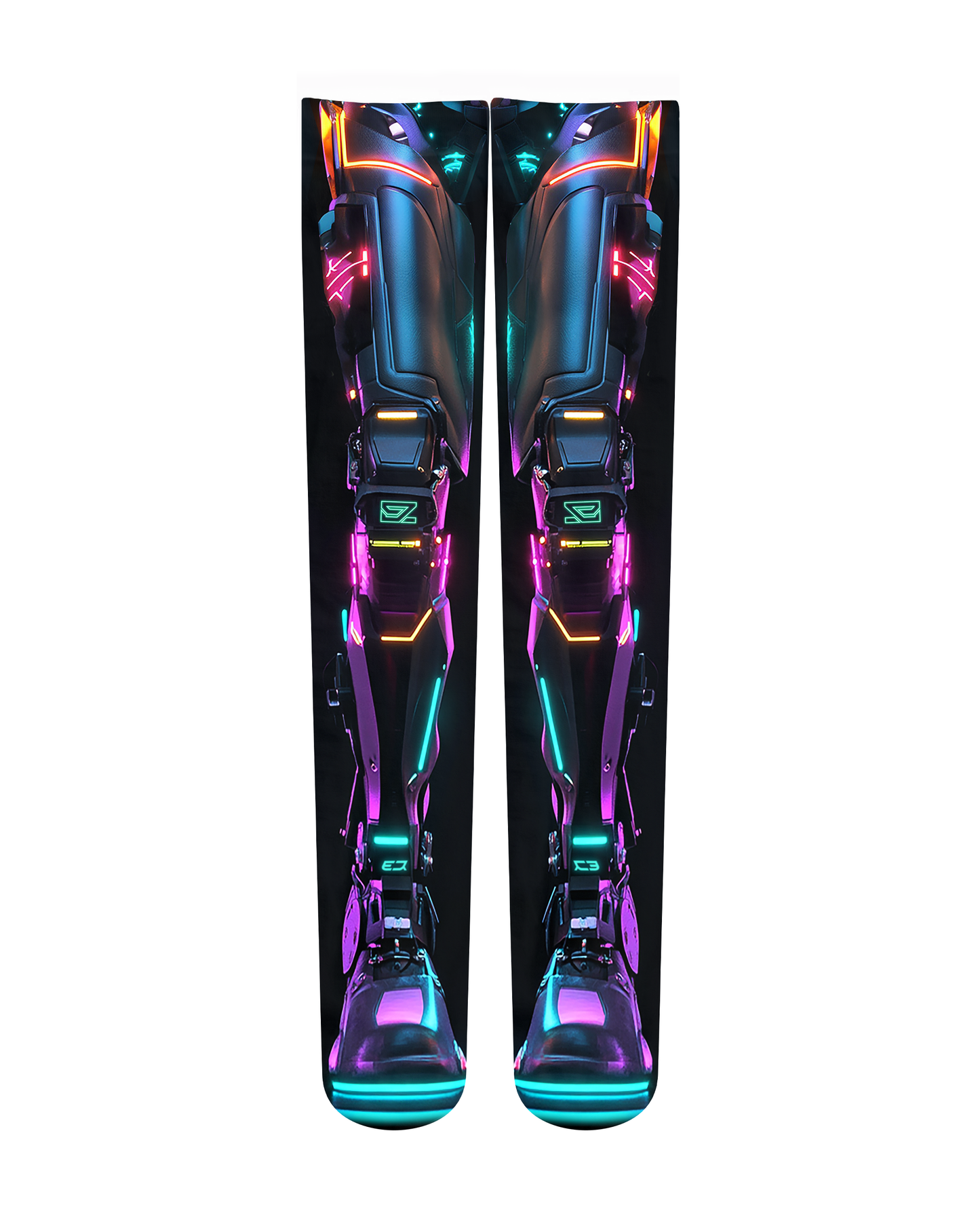 V.U.F.E IONIC LEG [TECHNO DIVE + AI + MACHINE] OVER KNEE HIGH