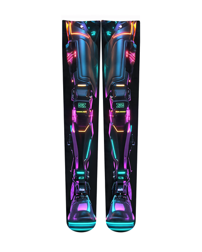 V.U.F.E IONIC LEG [TECHNO DIVE + AI + MACHINE] OVER KNEE HIGH