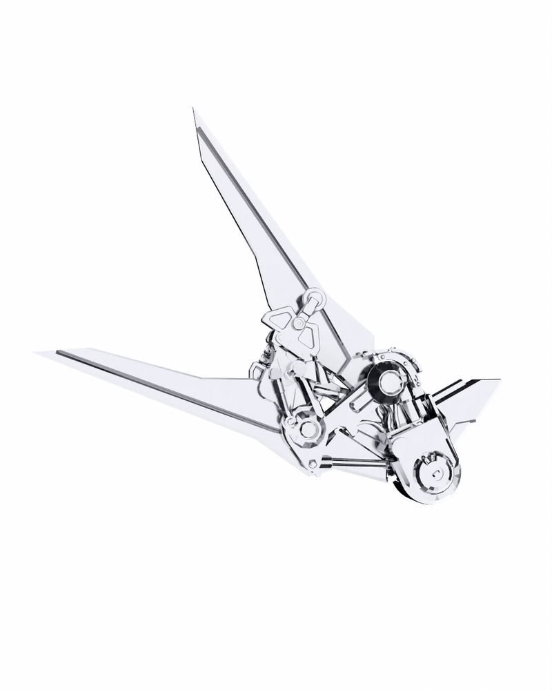 MECHANICAL ANGEL HAIR PIN