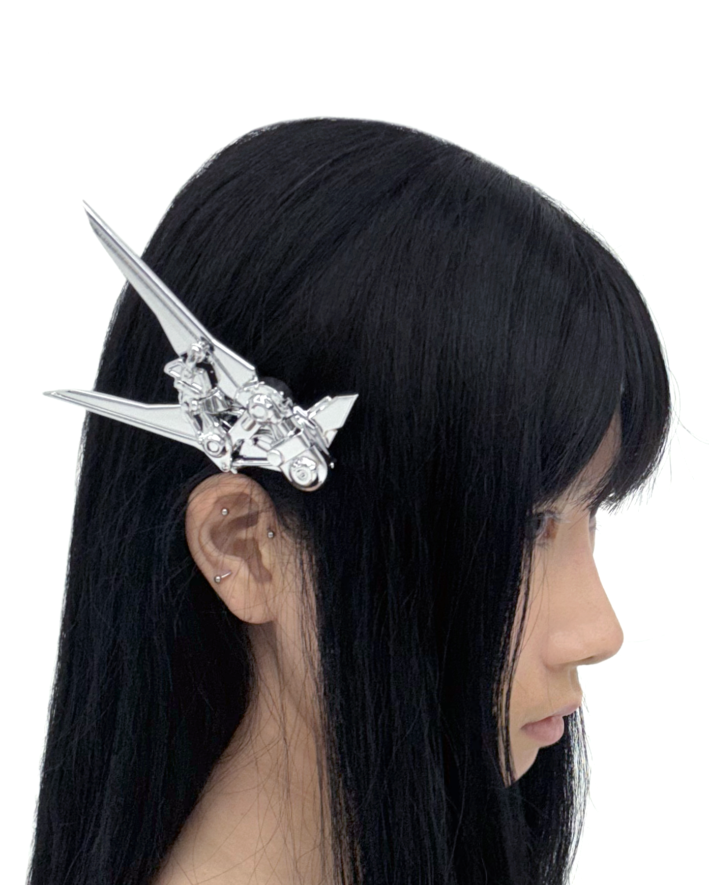 MECHANICAL ANGEL HAIR PIN