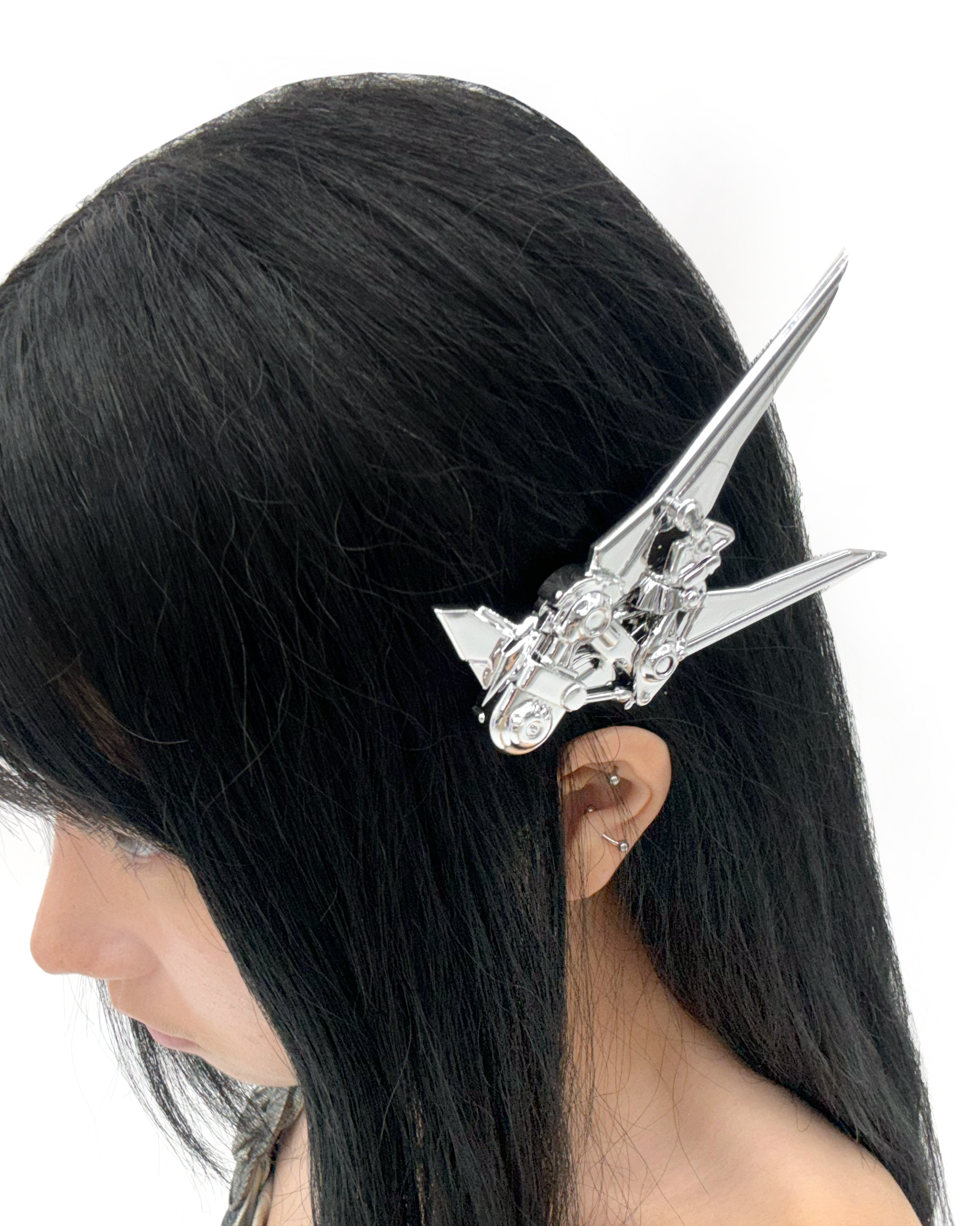 MECHANICAL ANGEL HAIR PIN