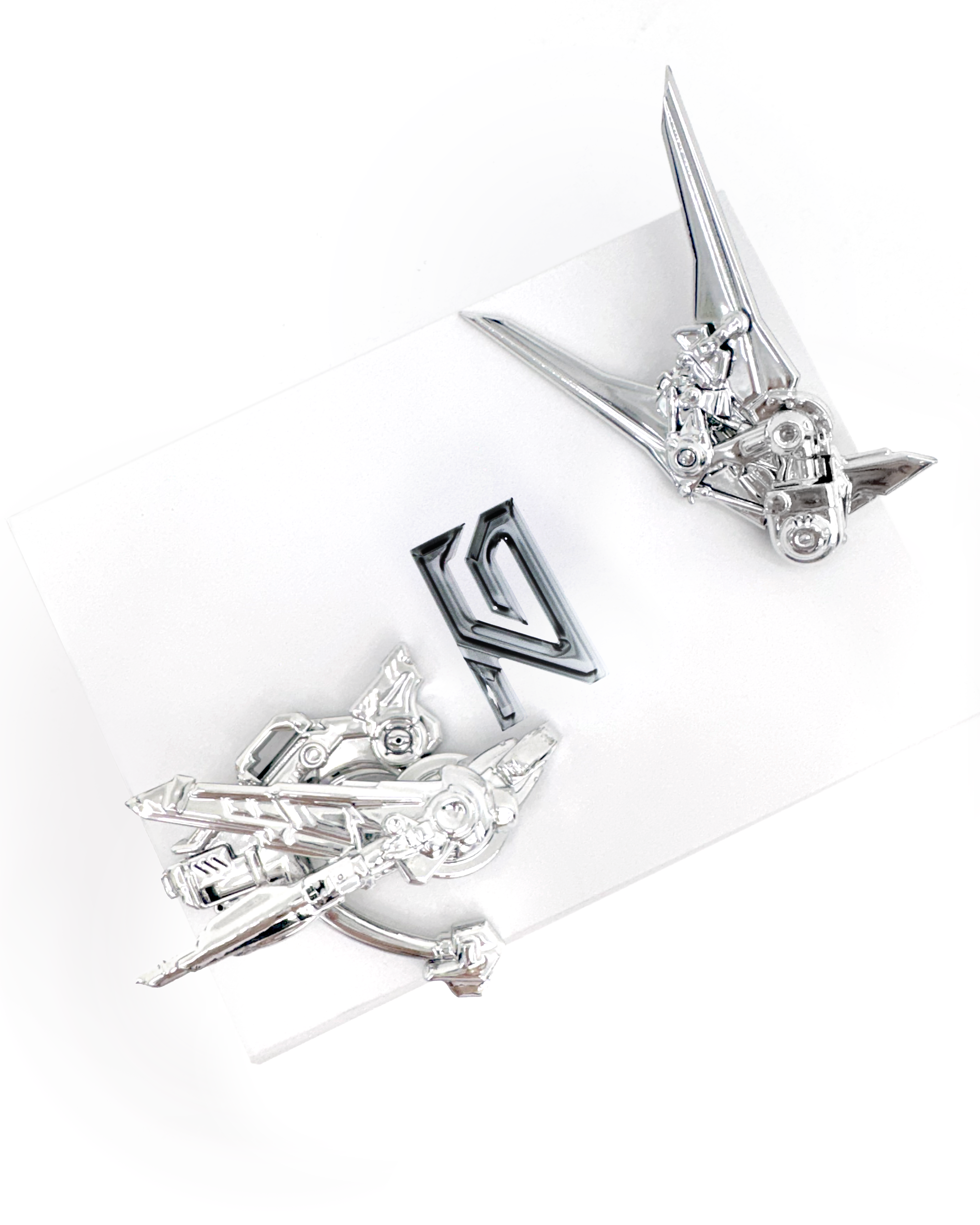 MECHANICAL ANGEL HAIR PIN