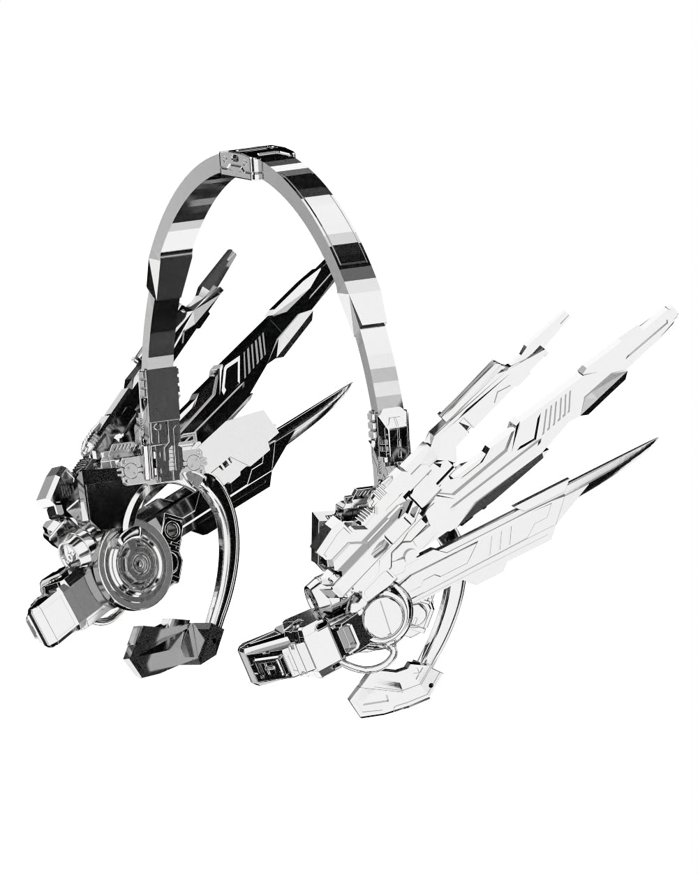 MECHA HEADBAND 3D DIGITAL FILE