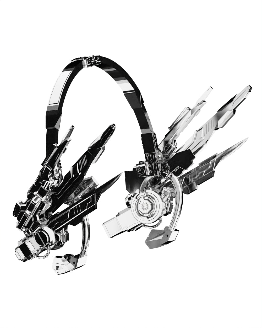 MECHA HEADBAND 3D DIGITAL FILE