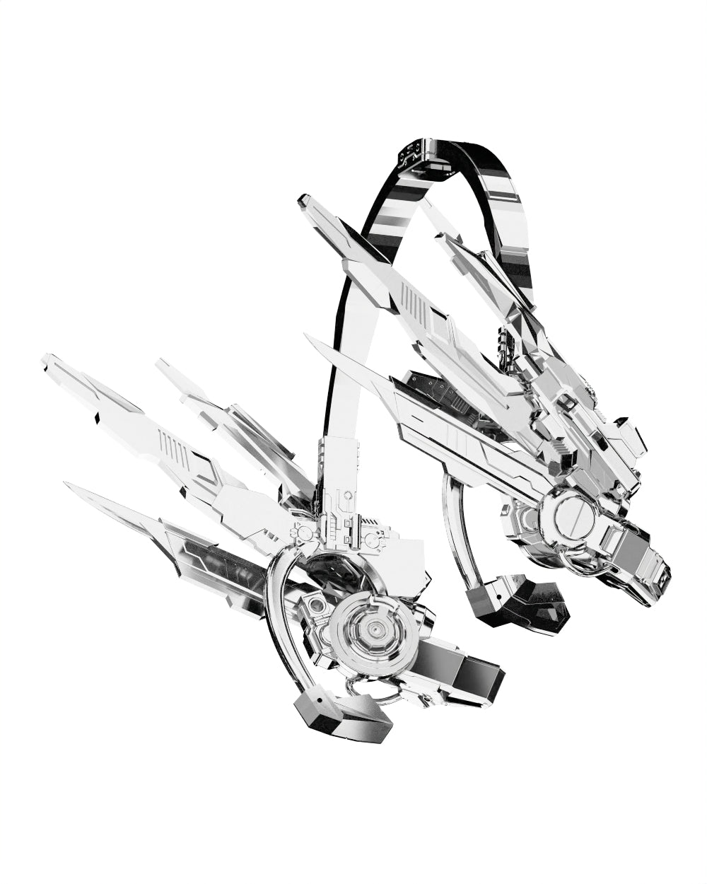 MECHA HEADBAND 3D DIGITAL FILE