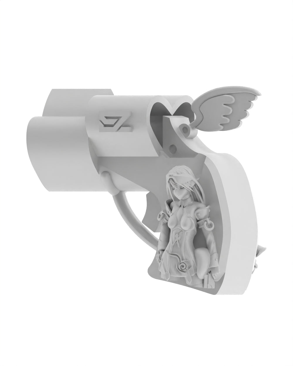 MAGICAL GIRL SITE DOLL GUN STL