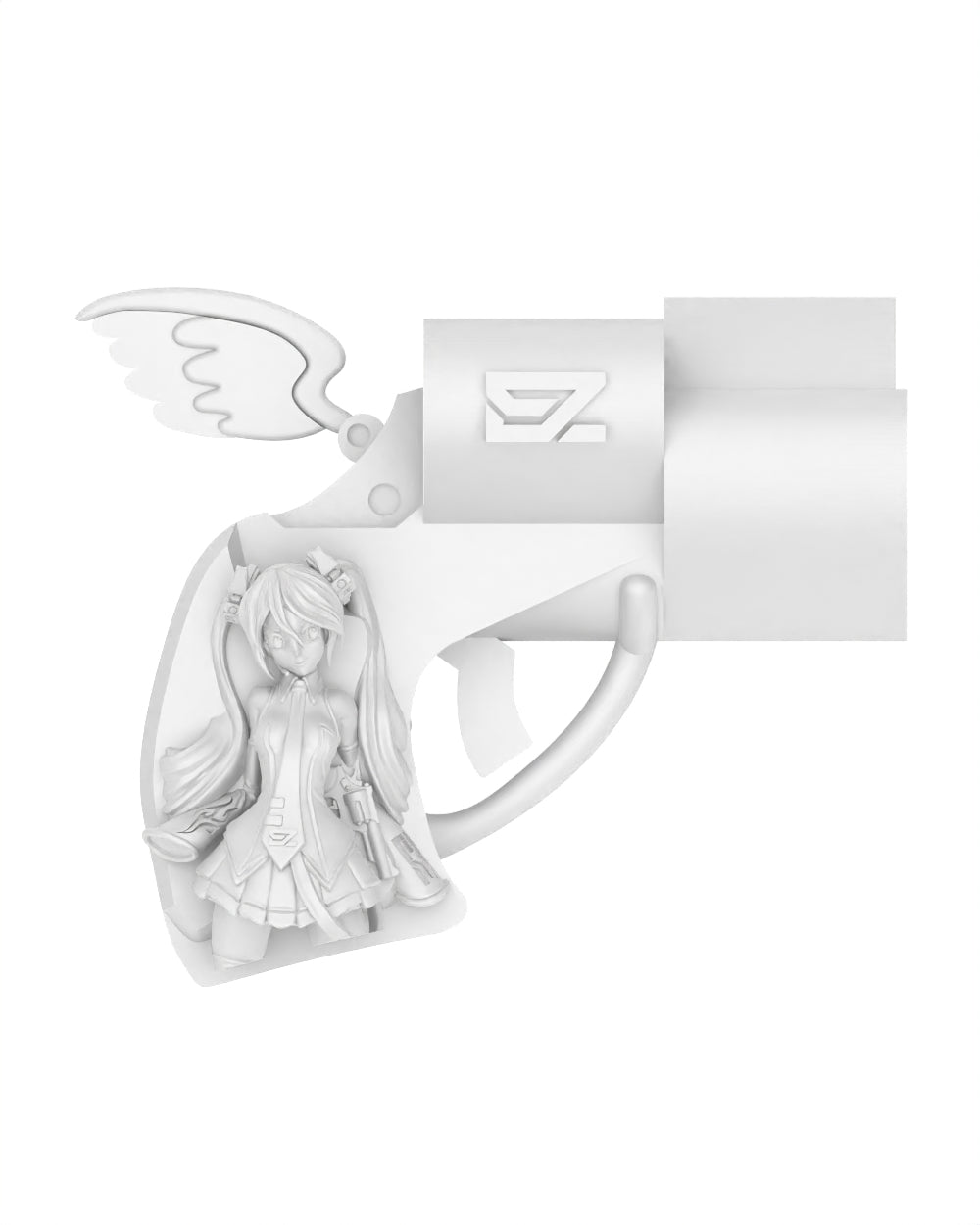 MAGICAL GIRL SITE DOLL GUN STL