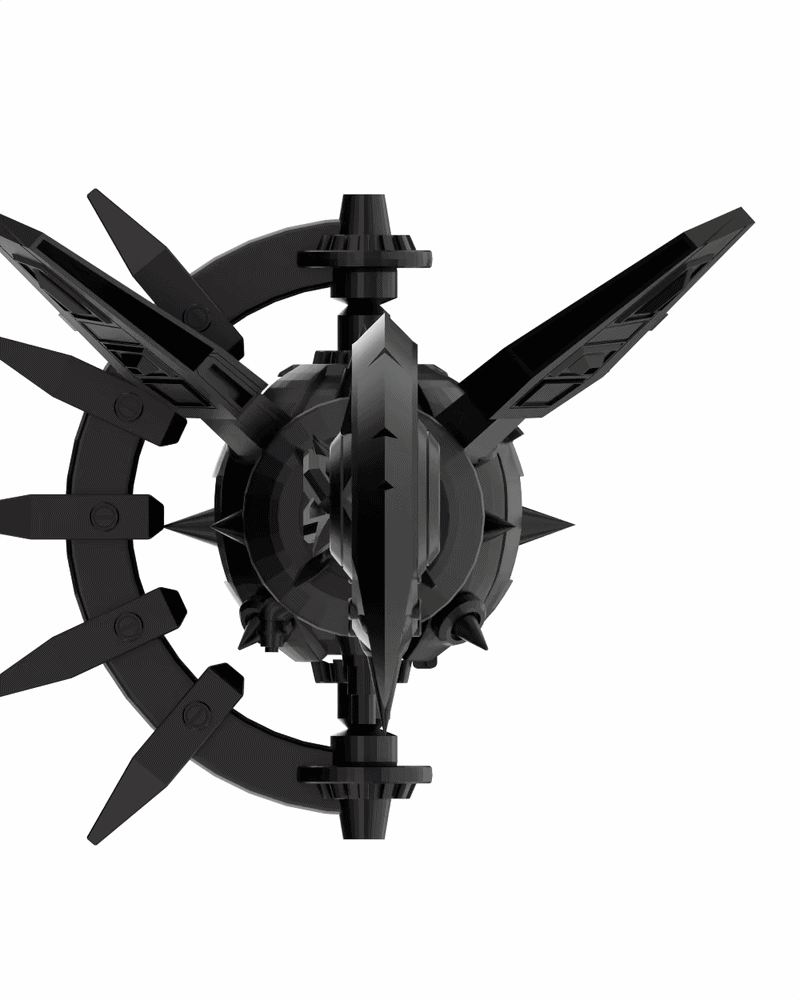 Astral Orbital Chain Mace Bag Black