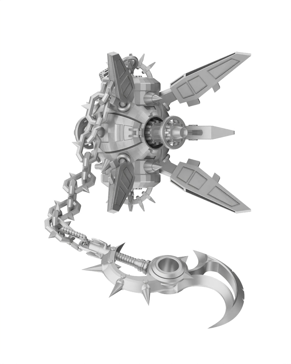 Astral Orbital Chain Mace Bag Silver