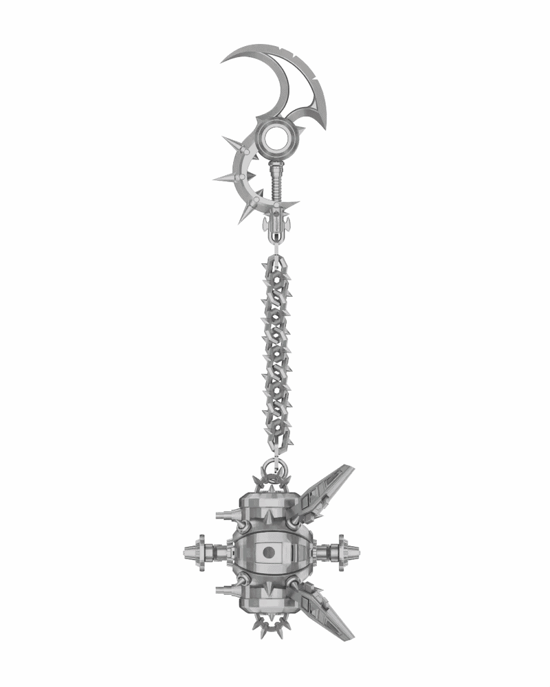 Astral Orbital Chain Mace Bag Silver