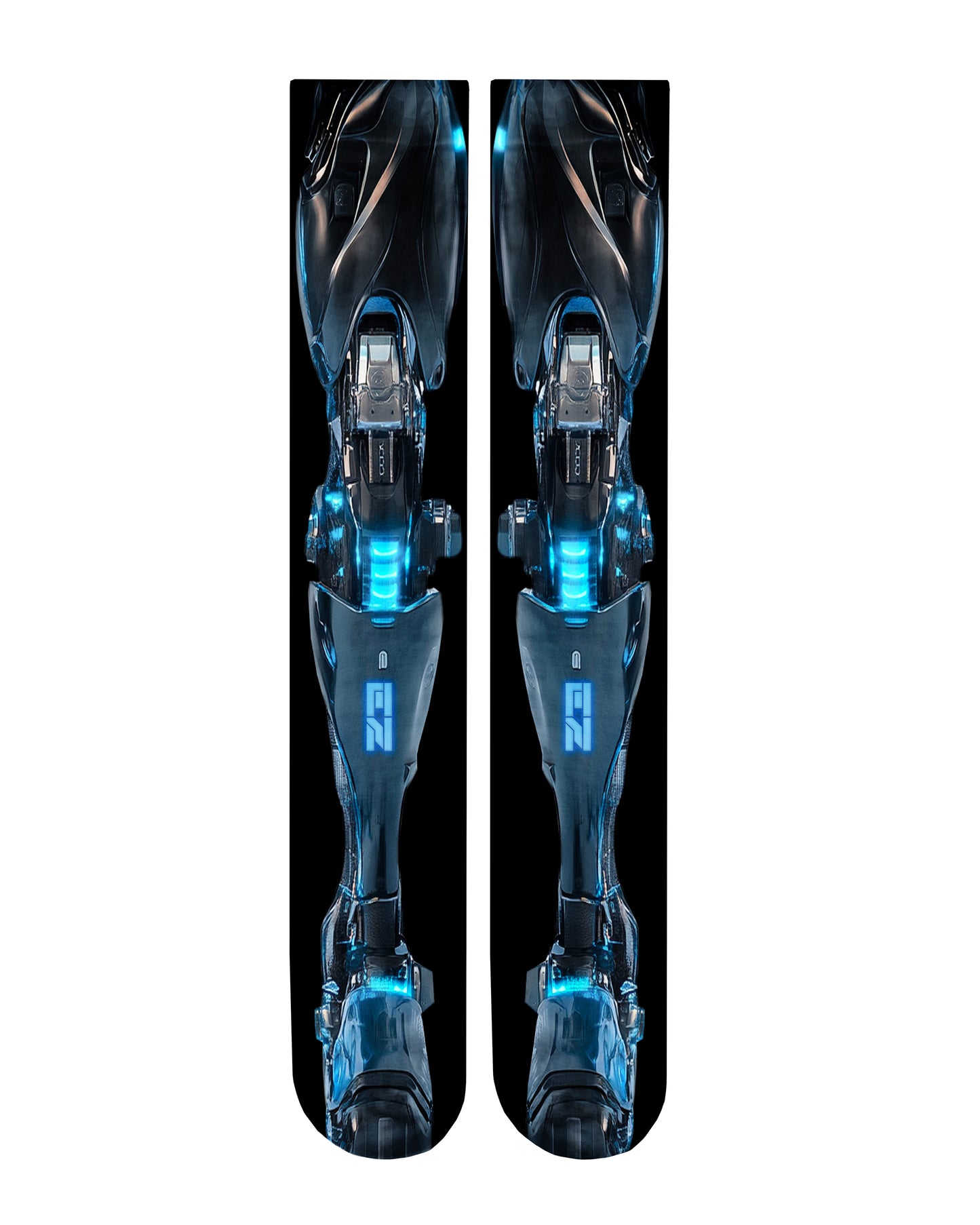 XOSKELETON BLUE RUNNER [OVER KNEE HIGH]