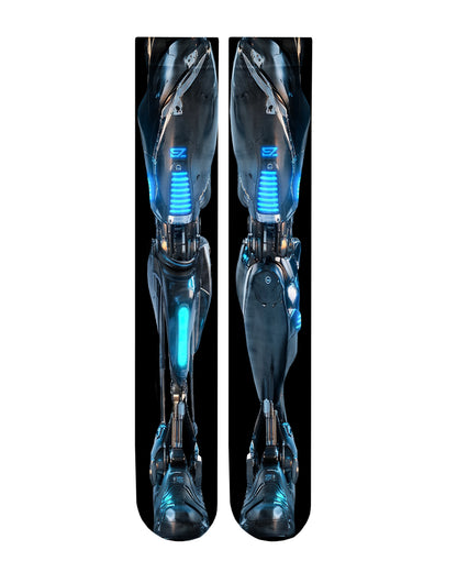 XOSKELETON BLUE RUNNER [OVER KNEE HIGH]