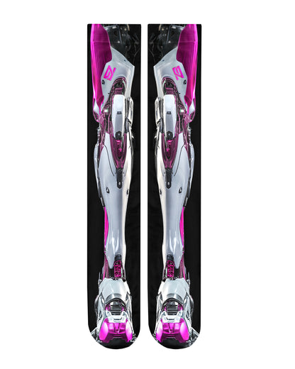 XOSKELETON PINK RUNNER [OVER KNEE HIGH]