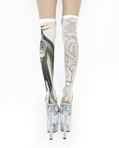 ZYNOID [MACHINE + ΛI LOΛE OVER KNEE HIGH SERIES]