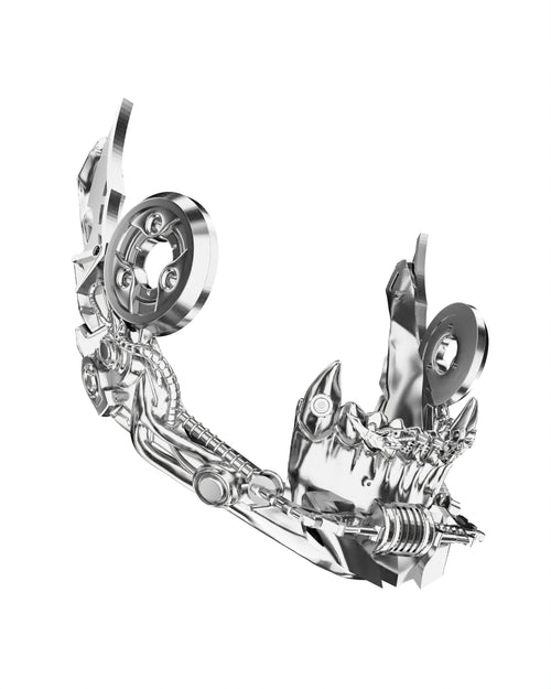 CHROME BITE JAW INTERFACE MASK 3D DIGITAL FILE
